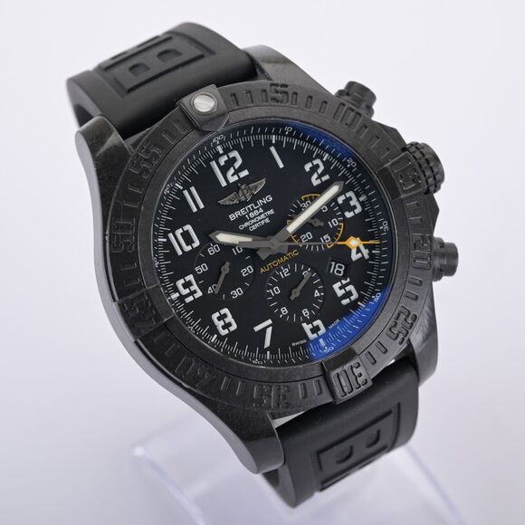 Breitling Avenger Hurricane XB0170 Black 50mm Chrono Auto Men's Watch With Box - Picture 5 of 15